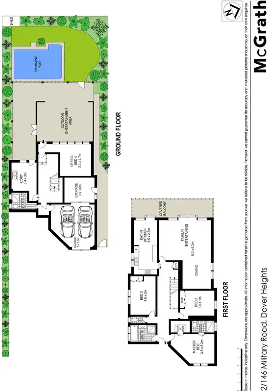 Floorplan of Homely apartment listing, 2/146 Military Road, Dover Heights NSW 2030