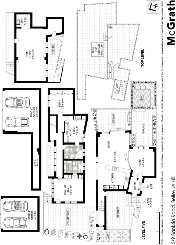 Floorplan of Homely apartment listing, 5/9 Banksia Road, Bellevue Hill NSW 2023