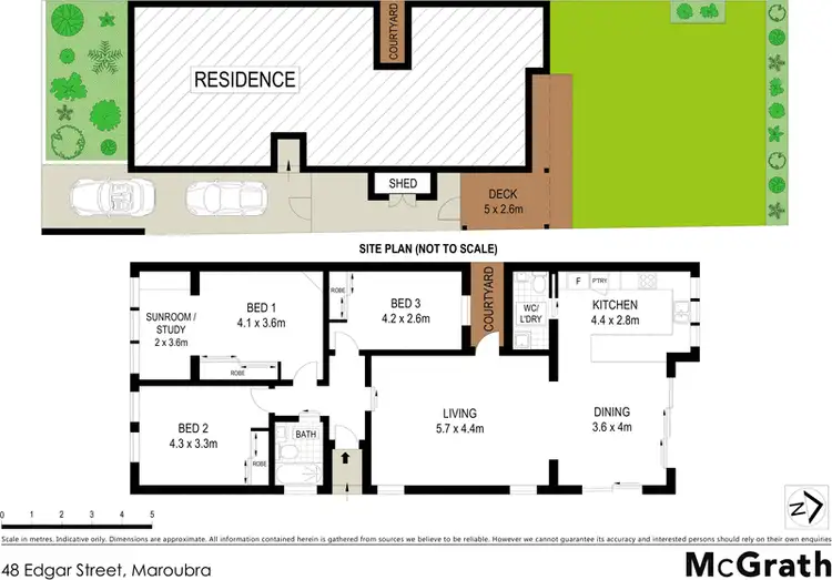 Floorplan of Homely house listing, 48 Edgar Street, Maroubra NSW 2035