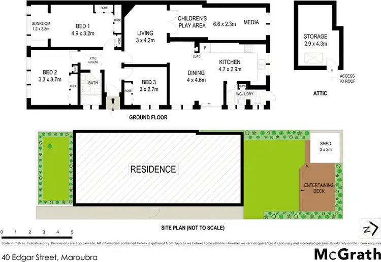 Floorplan of Homely house listing, 40 Edgar Street, Maroubra NSW 2035