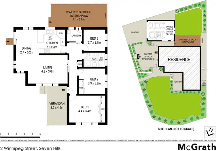 Floorplan of Homely house listing, 2 Winnipeg Street, Seven Hills NSW 2147