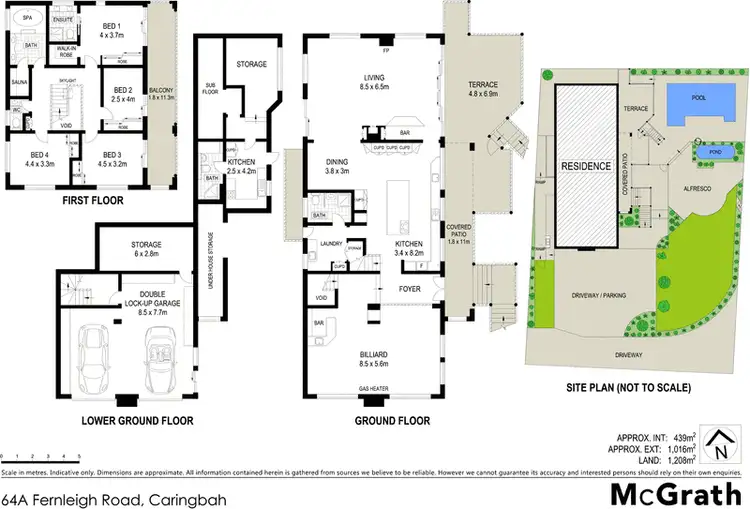 Floorplan of Homely house listing, 64A Fernleigh Road, Caringbah South NSW 2229