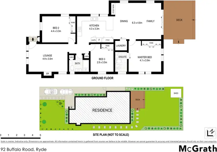 Floorplan of Homely house listing, 92 Buffalo Road, Ryde NSW 2112