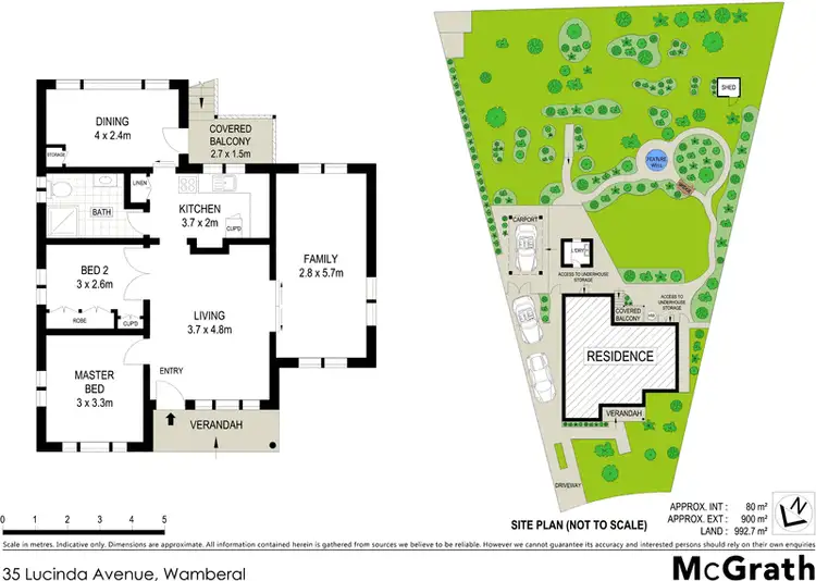 Floorplan of Homely house listing, 35 Lucinda Avenue, Wamberal NSW 2260