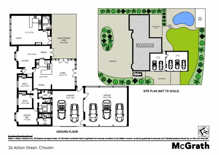 Floorplan of Homely house listing, 26 Alston Street, Chisholm ACT 2905