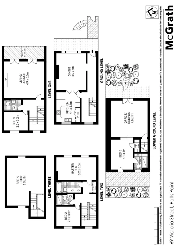 Floorplan of Homely house listing, 69 Victoria Street, Potts Point NSW 2011
