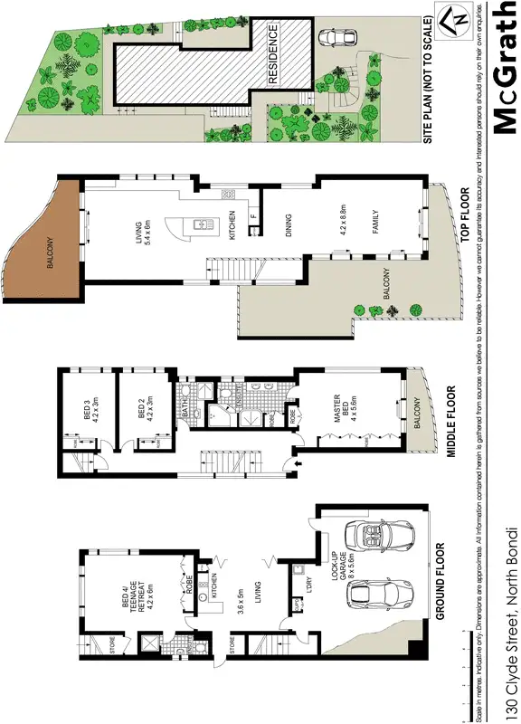 Floorplan of Homely house listing, 130 Clyde Street, North Bondi NSW 2026