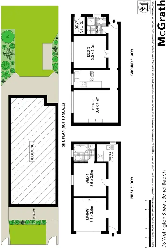 Floorplan of Homely house listing, 76 Wellington Street, Bondi Beach NSW 2026