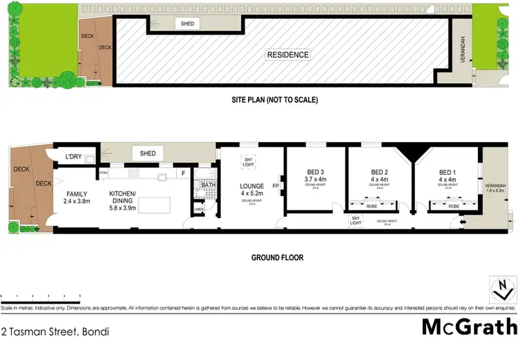 Floorplan of Homely house listing, 2 Tasman Street, Bondi NSW 2026