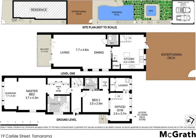 Floorplan of Homely house listing, 19 Carlisle Street, Tamarama NSW 2026