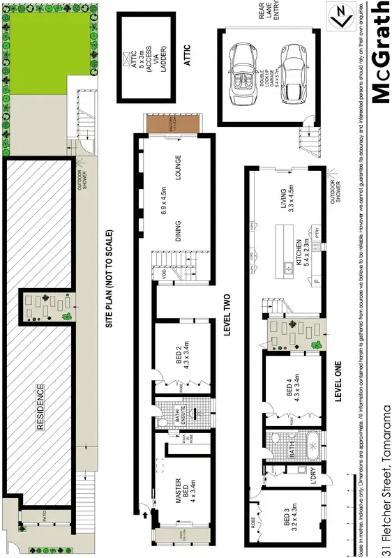 Floorplan of Homely house listing, 31 Fletcher Street, Tamarama NSW 2026