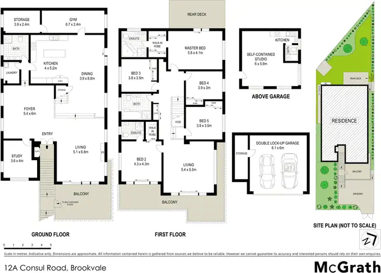 Floorplan of Homely house listing, 12A Consul Road, Brookvale NSW 2100