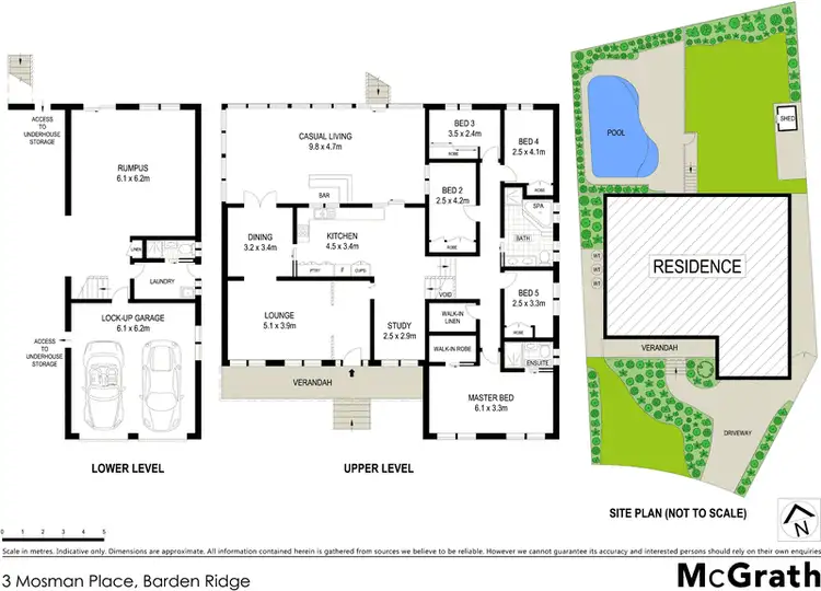 Floorplan of Homely house listing, 3 Mosman Place, Barden Ridge NSW 2234