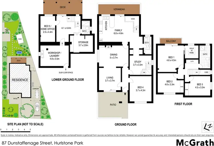 Floorplan of Homely house listing, 87 Dunstaffenage Street, Hurlstone Park NSW 2193