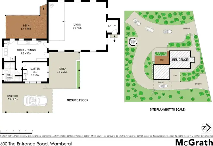 Floorplan of Homely house listing, 600 The Entrance Road, Wamberal NSW 2260
