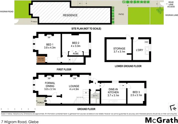 Floorplan of Homely house listing, 7 Wigram Road, Glebe NSW 2037