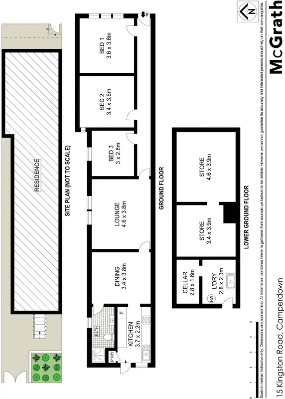 Floorplan of Homely house listing, 15 Kingston Road, Camperdown NSW 2050