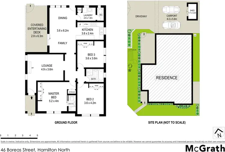 Floorplan of Homely house listing, 46 Boreas Road, Hamilton North NSW 2292