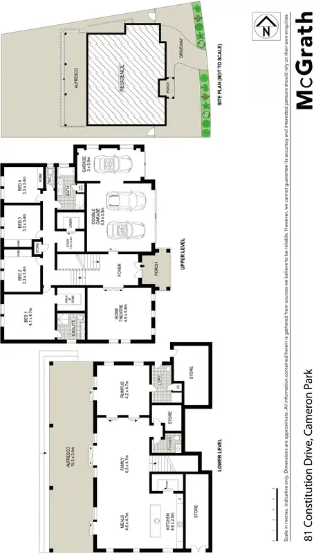 Floorplan of Homely house listing, 81 Constitution Drive, Cameron Park NSW 2285