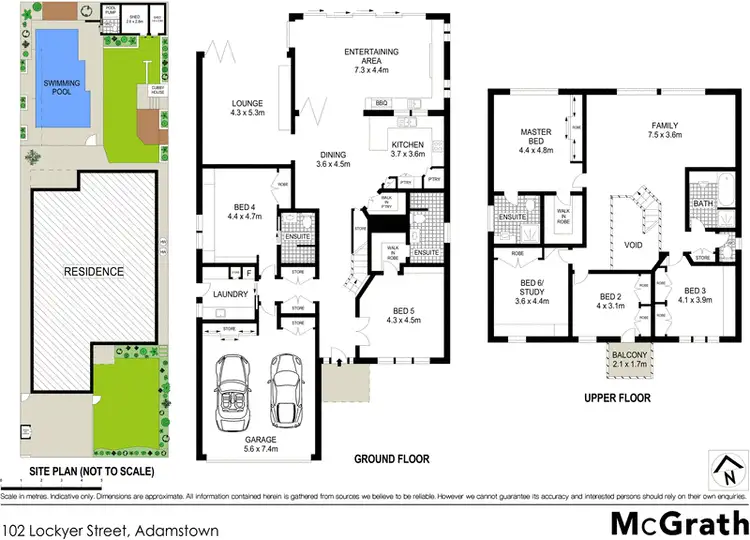 Floorplan of Homely house listing, 102 Lockyer Street, Adamstown NSW 2289