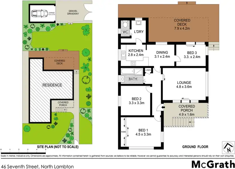 Floorplan of Homely house listing, 46 Seventh Street, North Lambton NSW 2299