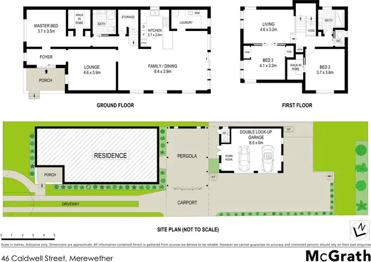 Floorplan of Homely house listing, 46 Caldwell Street, Merewether NSW 2291