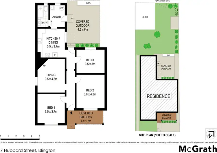 Floorplan of Homely house listing, 7 Hubbard Street, Islington NSW 2296