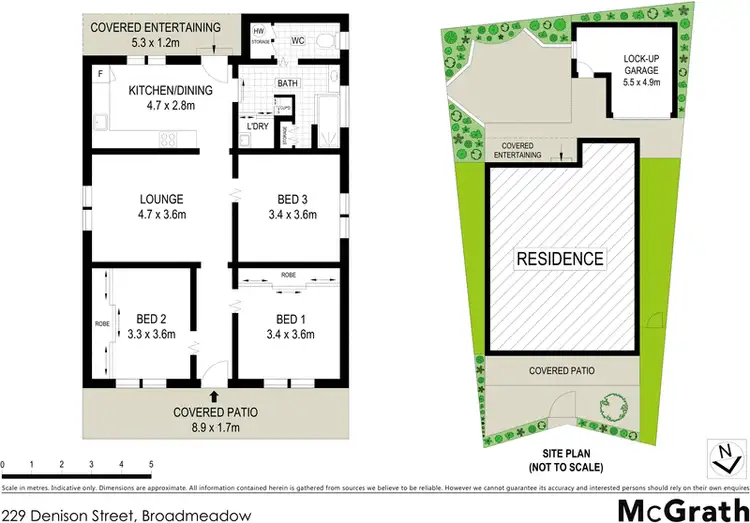 Floorplan of Homely house listing, 229 Denison Street, Broadmeadow NSW 2292