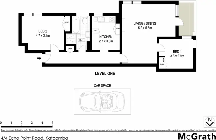 Floorplan of Homely house listing, 4/4 Echo Point Road, Katoomba NSW 2780