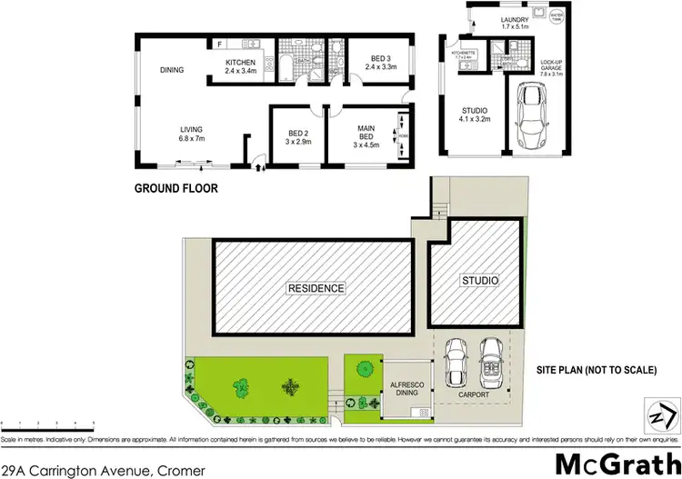 Floorplan of Homely house listing, 29A Carrington Avenue, Cromer NSW 2099