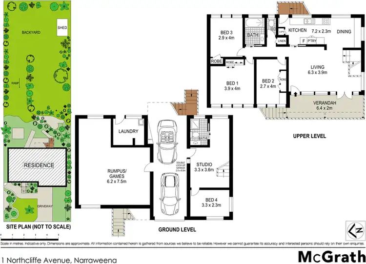 Floorplan of Homely house listing, 1 Northcliffe Avenue, Narraweena NSW 2099