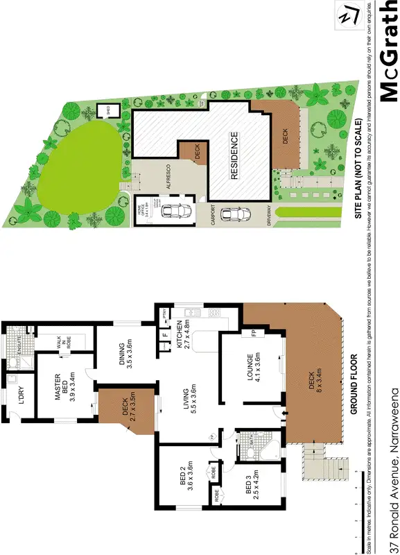 Floorplan of Homely house listing, 37 Ronald Avenue, Narraweena NSW 2099