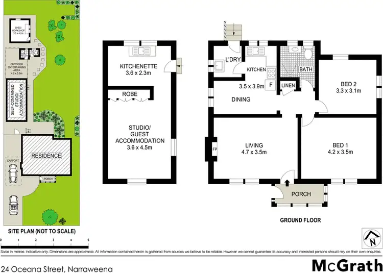 Floorplan of Homely house listing, 24 Oceana Street, Narraweena NSW 2099