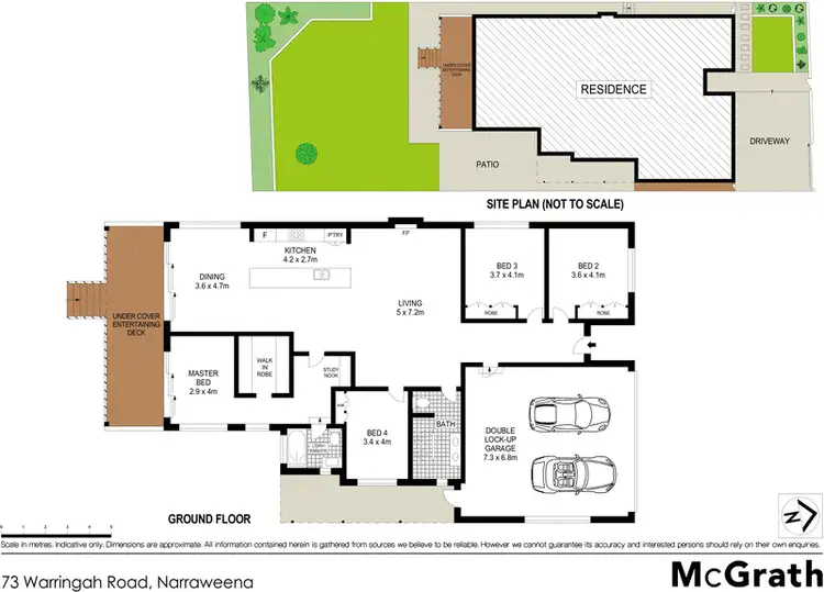 Floorplan of Homely house listing, 73 Warringah Road, Narraweena NSW 2099