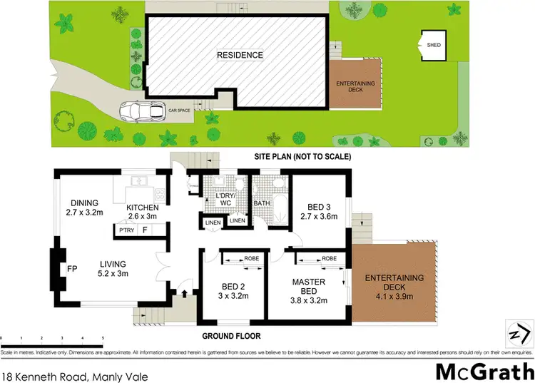 Floorplan of Homely house listing, 18 Kenneth Road, Manly Vale NSW 2093