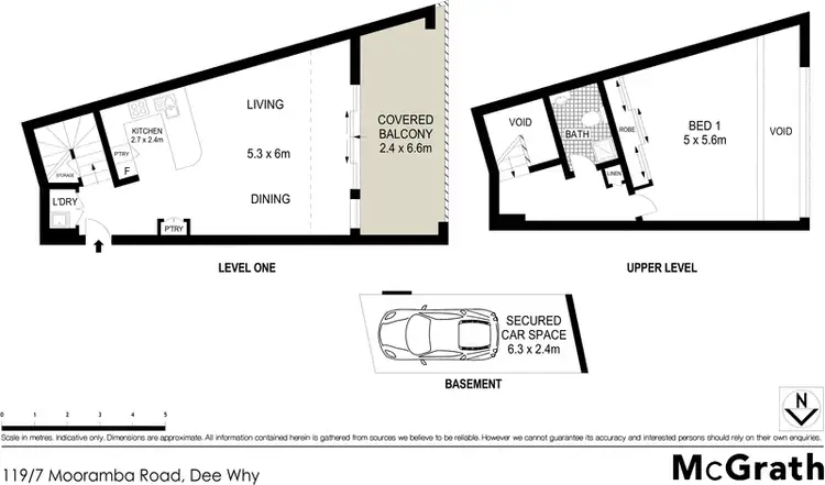 Floorplan of Homely apartment listing, 119/7 Mooramba Road, Dee Why NSW 2099