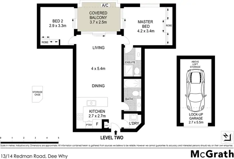 Floorplan of Homely apartment listing, 13/14 Redman Road, Dee Why NSW 2099