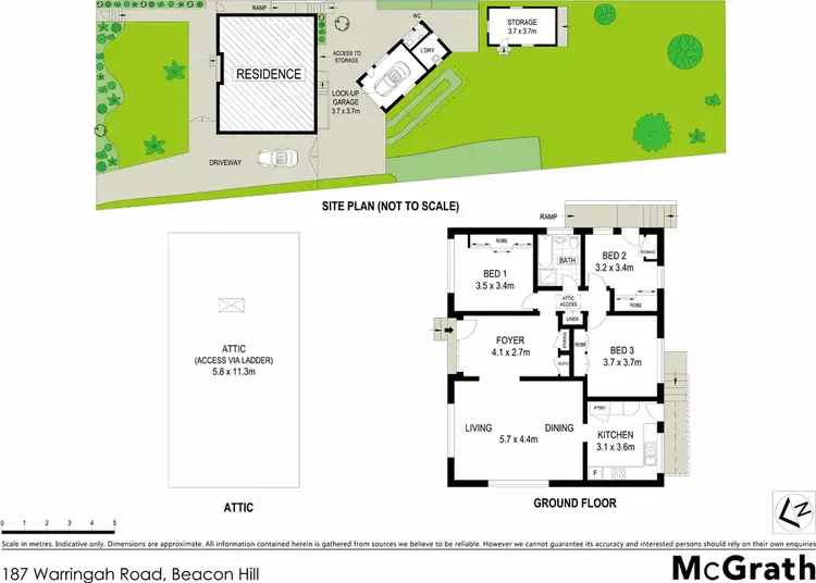 Floorplan of Homely house listing, 187 Warringah Road, Beacon Hill NSW 2100