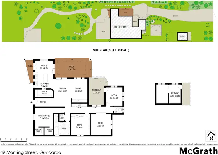 Floorplan of Homely house listing, 49 Morning Street, Gundaroo NSW 2620