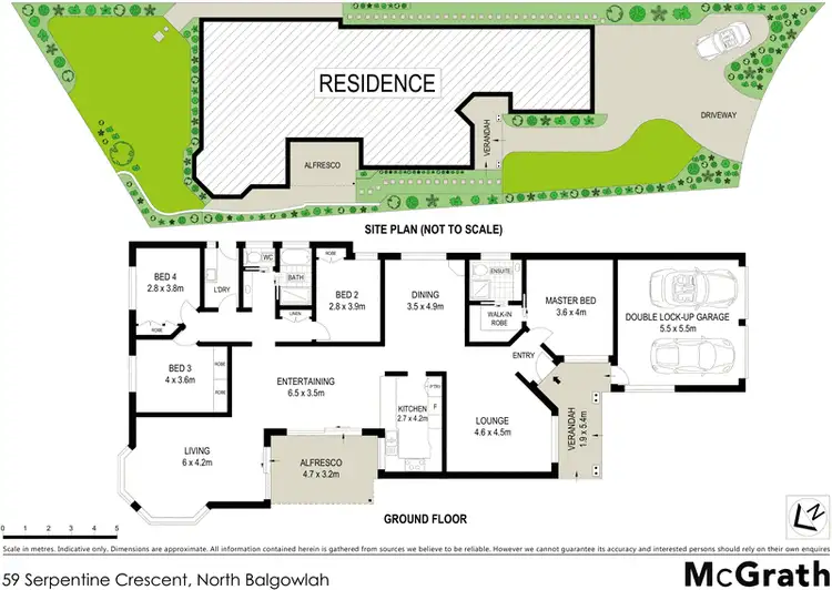 Floorplan of Homely house listing, 59 Serpentine Crescent, North Balgowlah NSW 2093