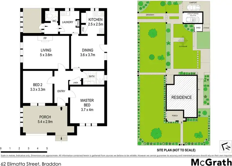 Floorplan of Homely house listing, 62 Elimatta Street, Braddon ACT 2612