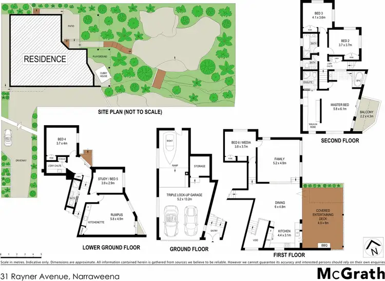 Floorplan of Homely house listing, 31 Rayner Avenue, Narraweena NSW 2099