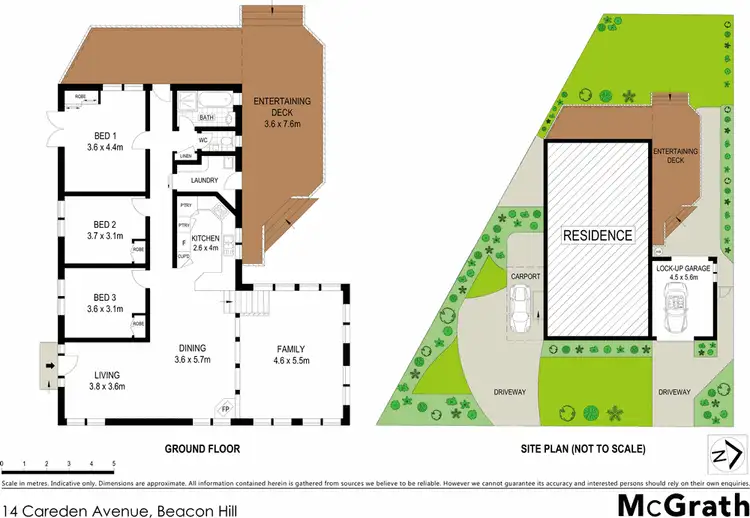 Floorplan of Homely house listing, 14 Careden Avenue, Beacon Hill NSW 2100