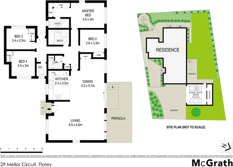 Floorplan of Homely house listing, 29 Mellor Circuit, Florey ACT 2615