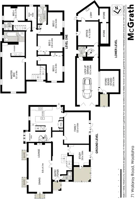 Floorplan of Homely house listing, 71 Wallaroy Road, Woollahra NSW 2025