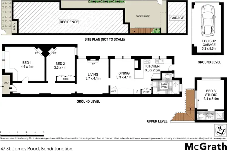 Floorplan of Homely house listing, 47 St James Road, Bondi Junction NSW 2022