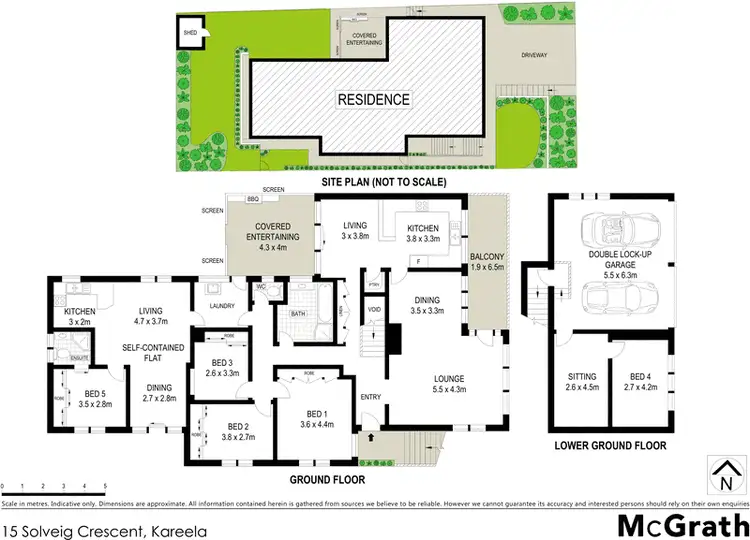 Floorplan of Homely house listing, 15 Solveig Crescent, Kareela NSW 2232