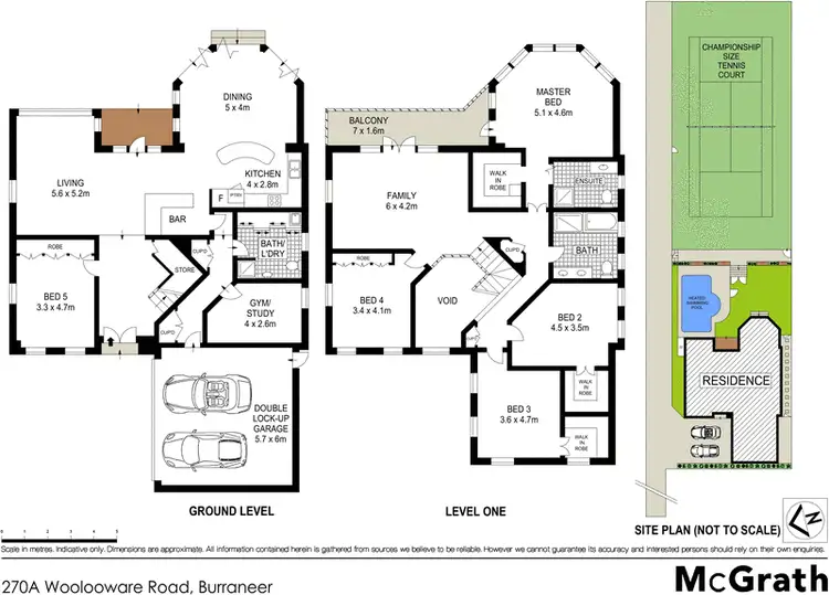 Floorplan of Homely house listing, 270A Woolooware Road, Burraneer NSW 2230