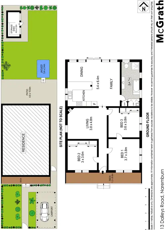 Floorplan of Homely house listing, 13 Dalleys Road, Naremburn NSW 2065