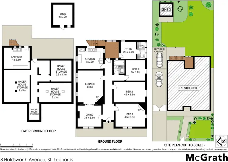 Floorplan of Homely house listing, 8 Holdsworth Avenue, St Leonards NSW 2065